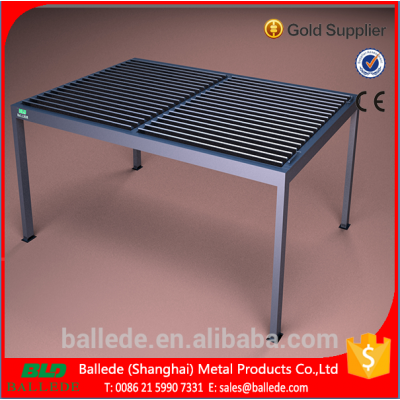 Aluminium motorized garden louvre patio pergola