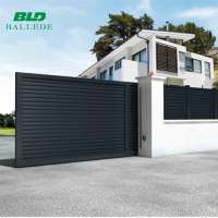 High quality European style electric modern aluminium gates and fences