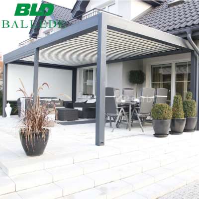 Sun shade terrace roof remote control patio electric aluminum pergola bioclimatic